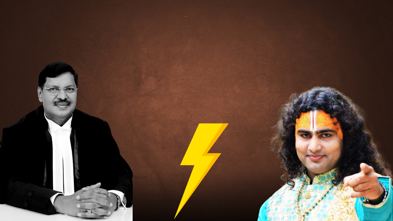 अनिरुद्धाचार्य का जज को ‘छाती फाड़ने’ वाला बयान, चंद्रशेखर बोले- ‘ये संविधान पर हमला है, तुरंत जेल में डालो