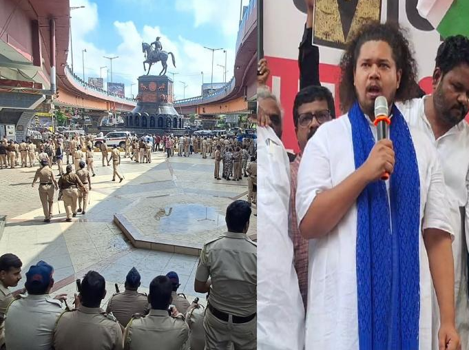 आरएसएस के खिलाफ वंचित बहुजन आघाड़ी के जन आक्रोश मोर्चे में फुले-शाहू-आंबेडकरवादियों का जनसैलाब