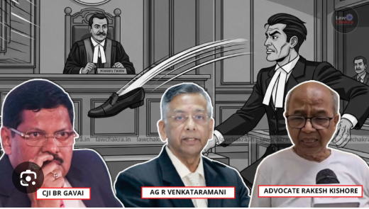 CJI अवमानना केस : अटॉर्नी जनरल ने आरोपी वकील के खिलाफ आपराधिक अवमानना कार्यवाही शुरू करने की दी सहमति, मगर कार्रवाई …..