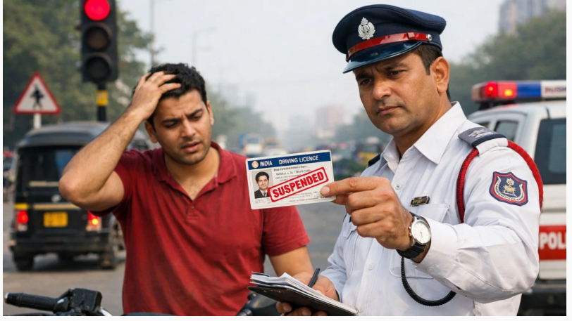 साल में 5 बार तोड़े ट्रैफिक नियम तो रद्द होगा ड्राइविंग लाइसेंस, नया नियम लागू