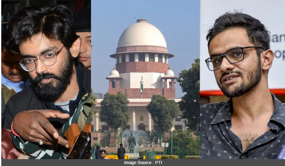 दिल्ली दंगों के आरोपी उमर खालिद और शरजील इमाम को नहीं मिली जमानत…